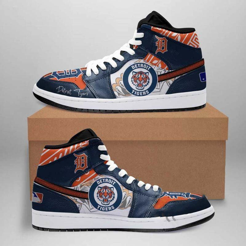 Detroit Tigers Custom Air Jordan Shoes