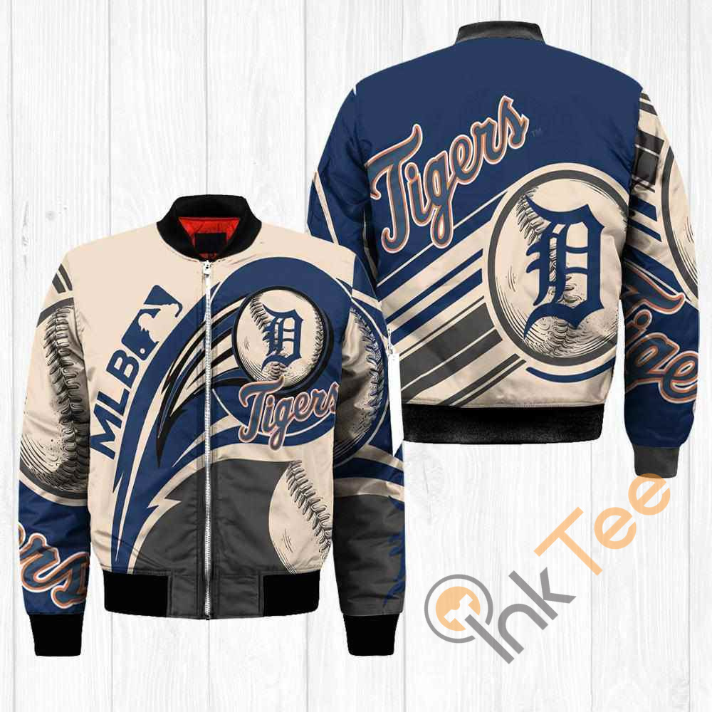 Detroit Tigers MLB Balls Apparel Best Christmas Gift For Fans Bomber Jacket