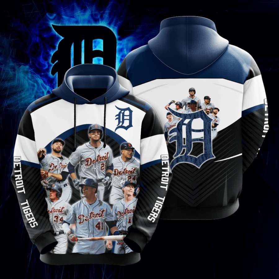 Detroit Tigers Custom Hoodie 3D 6 Detroit Tigers Custom Hoodie 3D