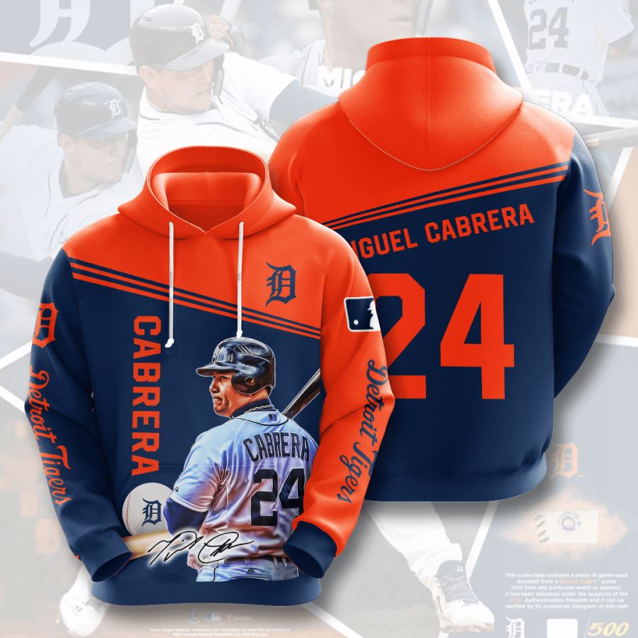 Detroit Tigers Custom Hoodie 3D 10 Detroit Tigers Custom Hoodie 3D