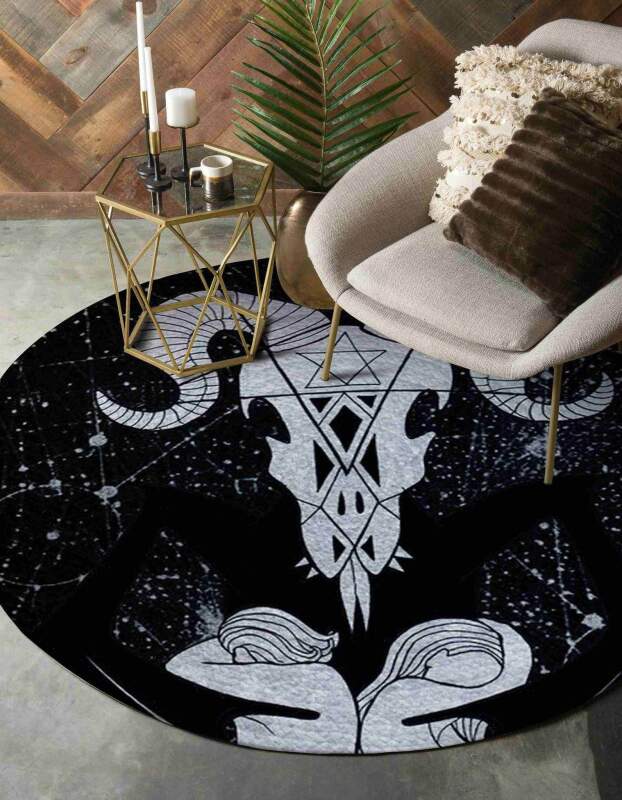 Devil Limited Edition Round Rug 1 Devil Limited Edition Round Rug