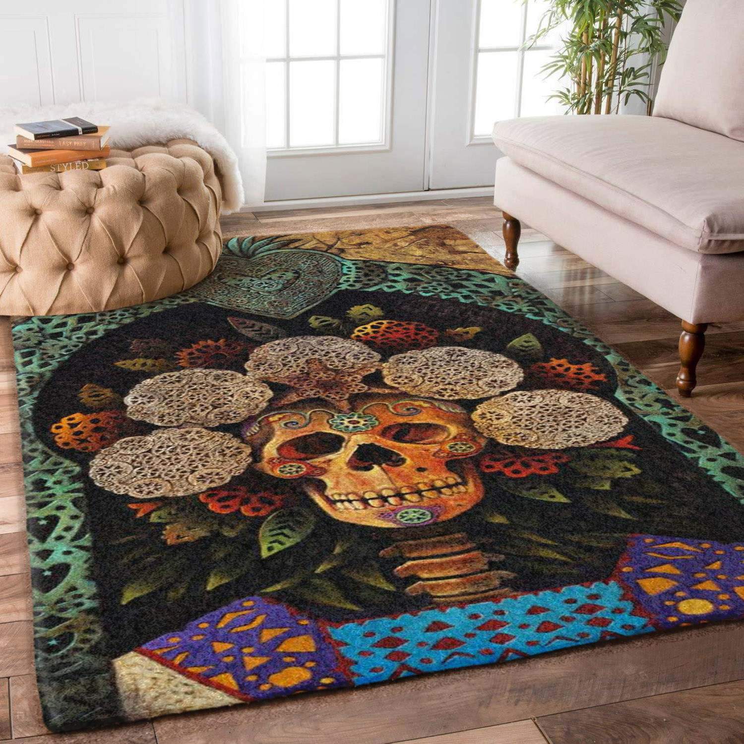 Dia De Muertos Madonna Limited Edition Rug 3 Dia De Muertos Madonna Limited Edition Rug