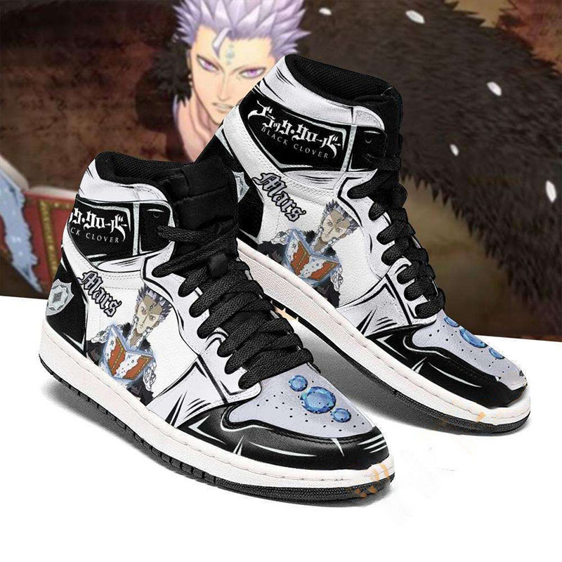 Diamond Kingdom Mars Black Clover Anime Air Jordan Shoes 4 Diamond Kingdom Mars Black Clover Anime Air Jordan Shoes