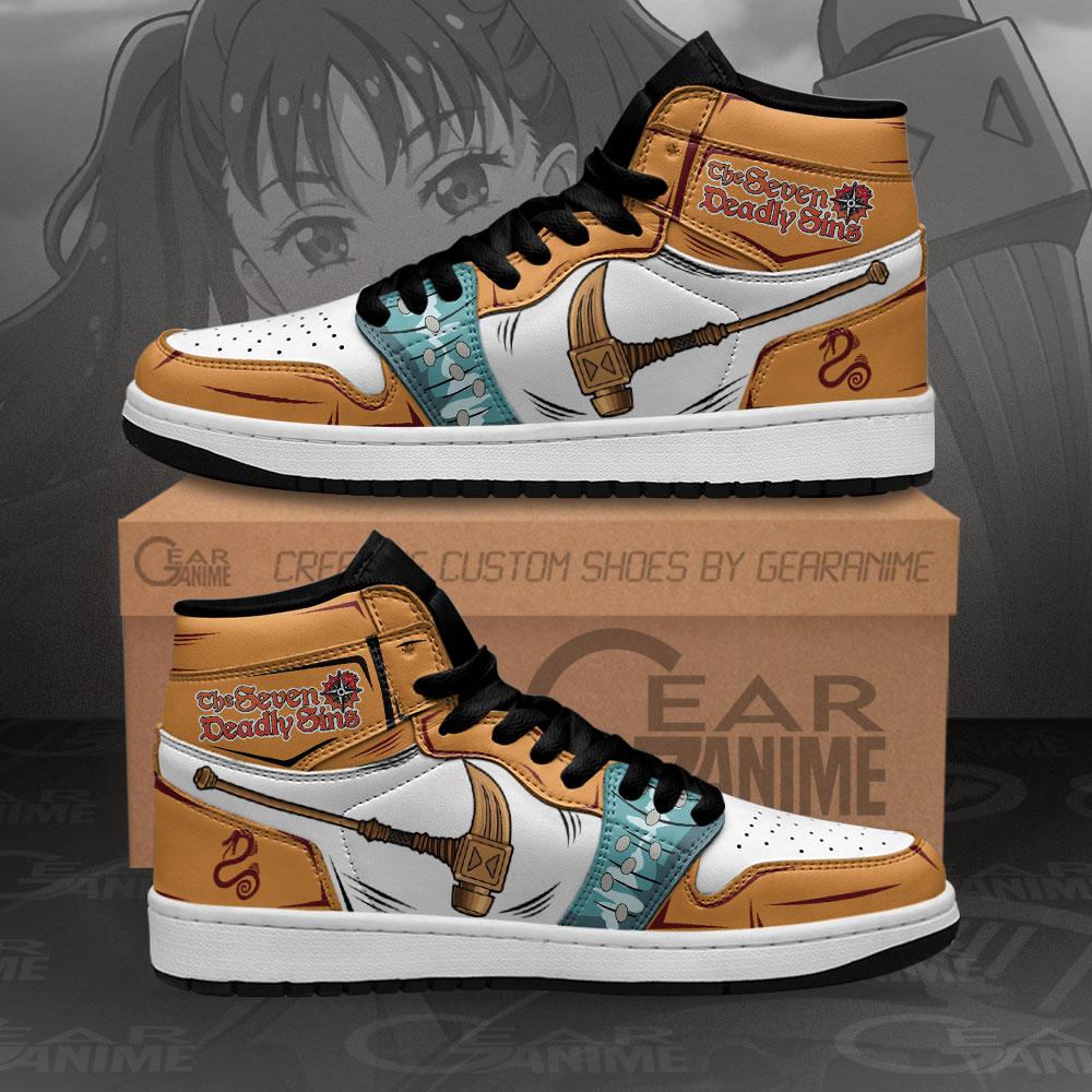 Diane Gideon Sneakers Seven Deadly Sins Anime Air Jordan Shoes