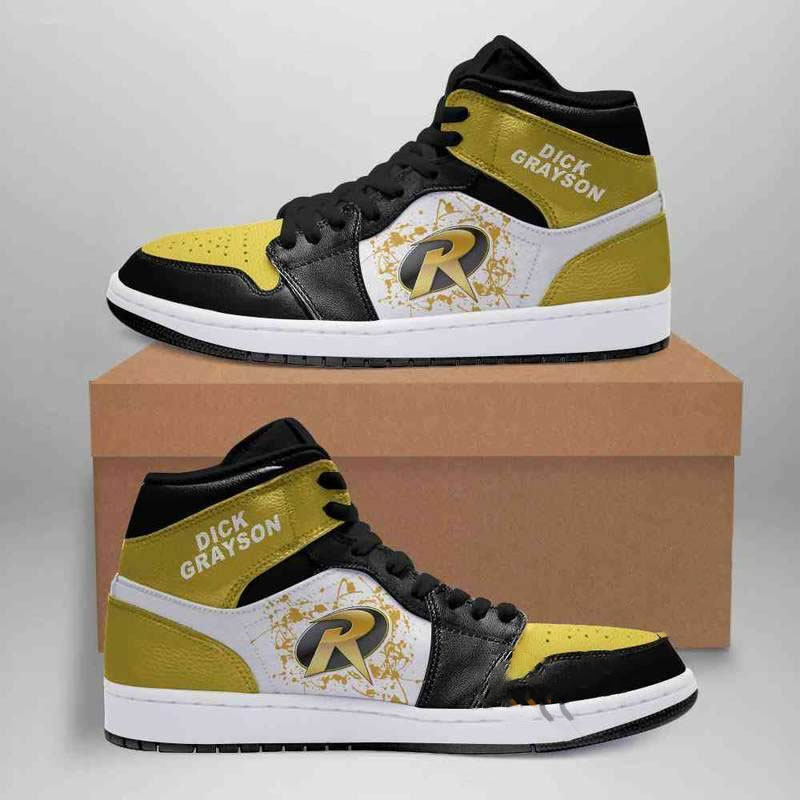 Dick Grayson Dc Comics Custom Air Jordan Shoes 3 Dick Grayson Dc Comics Custom Air Jordan Shoes