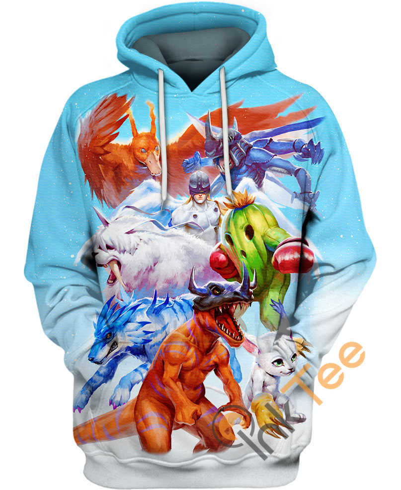 Digimon Adventure Real Life Hoodie 3D 14 Digimon Adventure Real Life Hoodie 3D