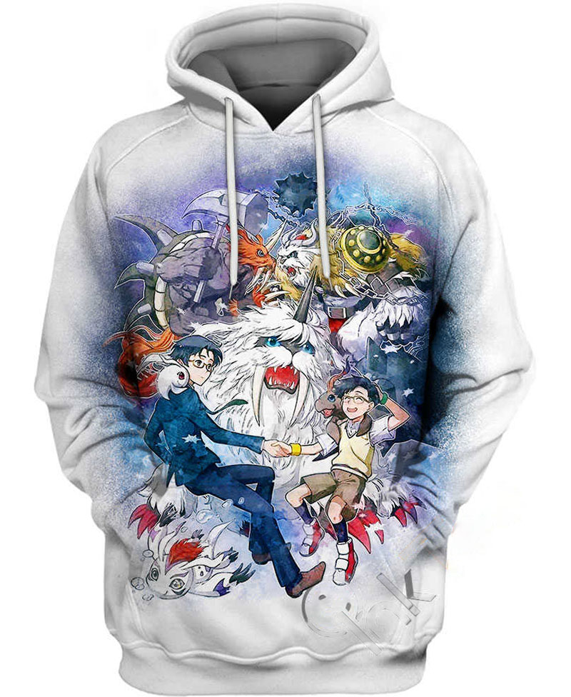 Digimon Honesty Team Hoodie 3D 4 Digimon Honesty Team Hoodie 3D