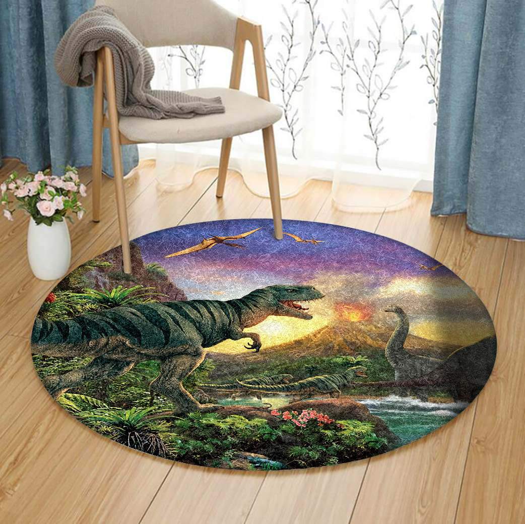 Dinosaur Limited Edition Round Rug
