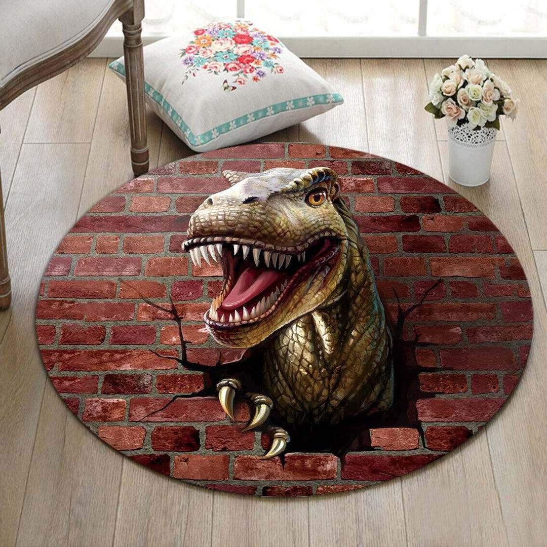 Dinosaur Limited Edition Round Rug