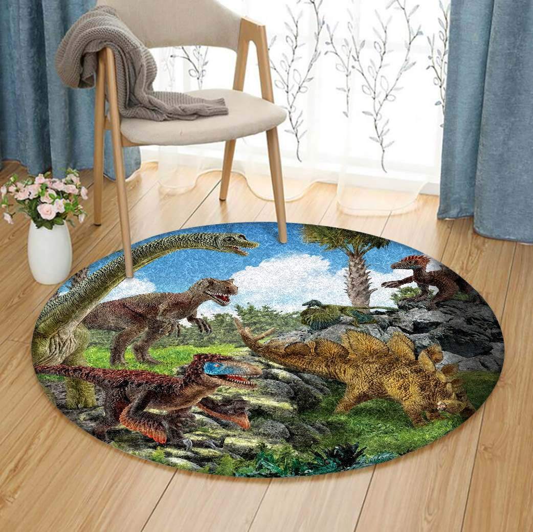 Dinosaur Limited Edition Round Rug