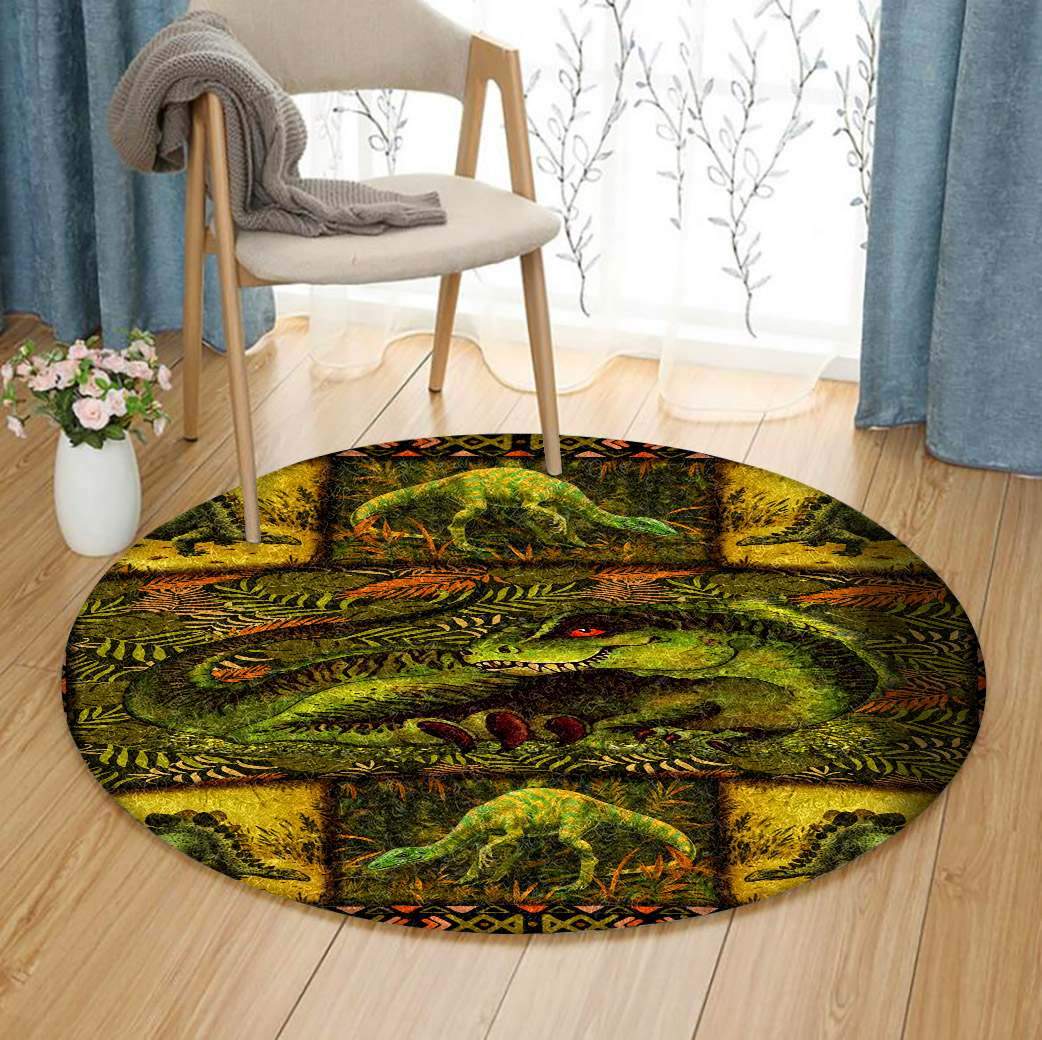 Dinosaur Limited Edition Round Rug