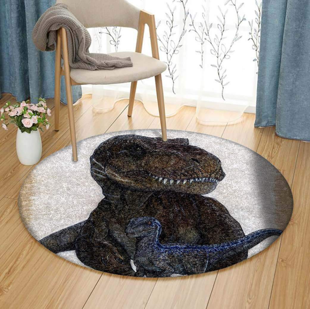 Dinosaur Limited Edition Round Rug 1 Dinosaur Limited Edition Round Rug