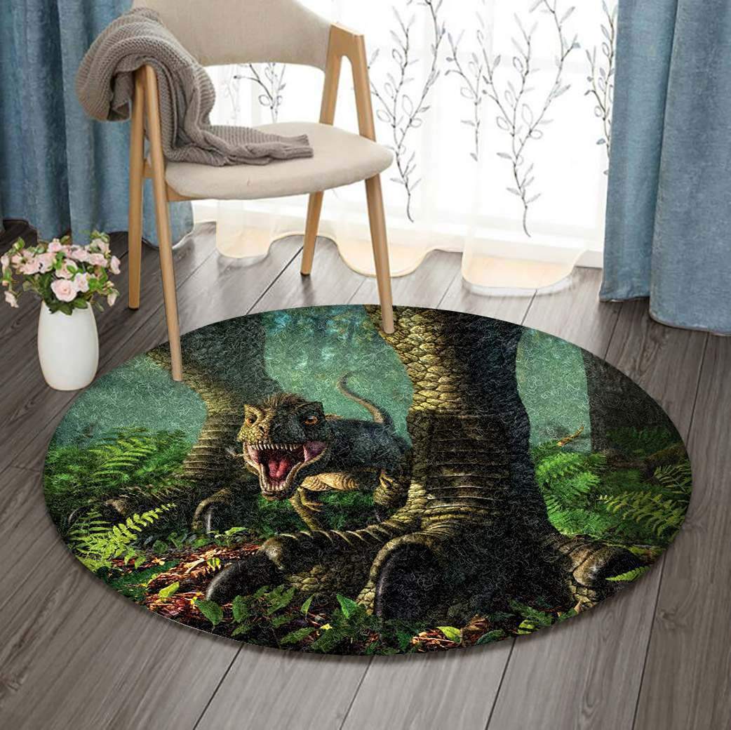 Dinosaur Limited Edition Round Rug