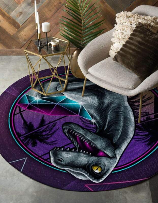 Dinosaur Limited Edition Round Rug