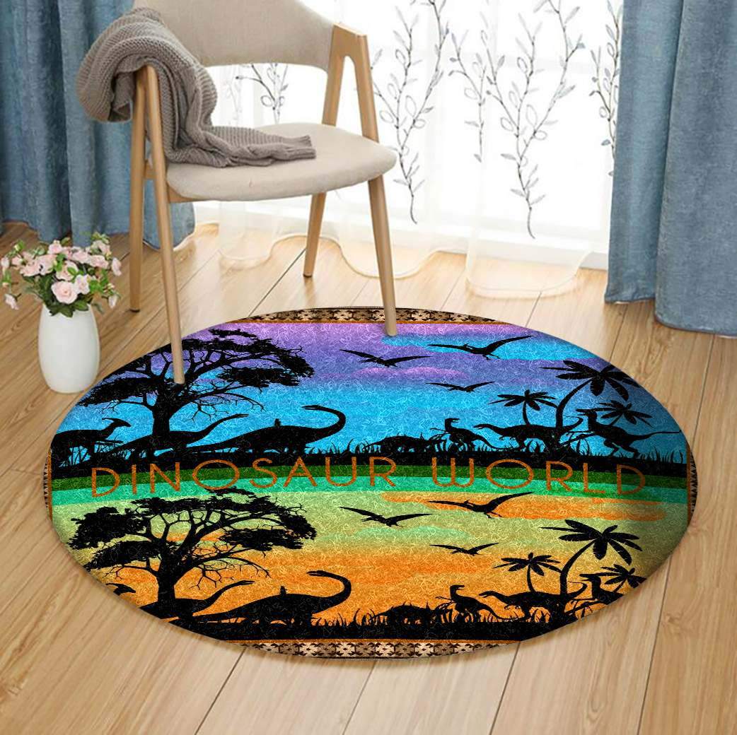 Dinosaur Limited Edition Round Rug