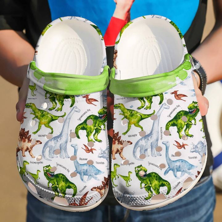 Dinosaur World Crocs Clog Shoes 2 Dinosaur World Crocs Clog Shoes