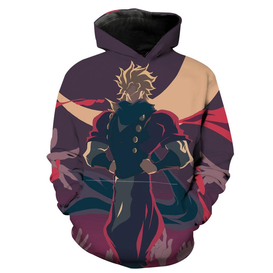 Dio Za Warudo Jojo’s Bizarre Adventure Stardust Hoodie 3D