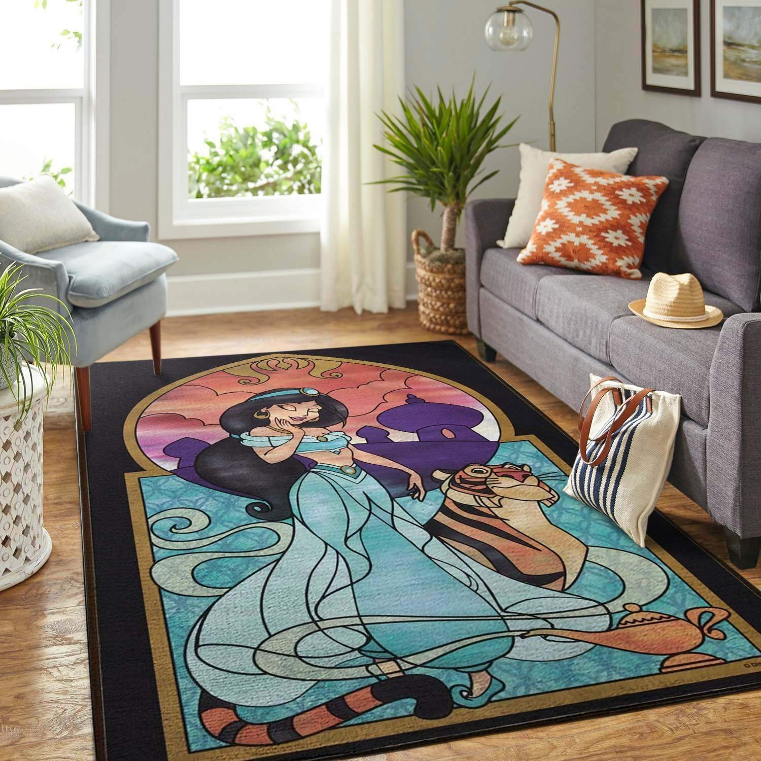 Disney Aladin Princess Jasmine Area Limited Edition Rug 5 Disney Aladin Princess Jasmine Area Limited Edition Rug