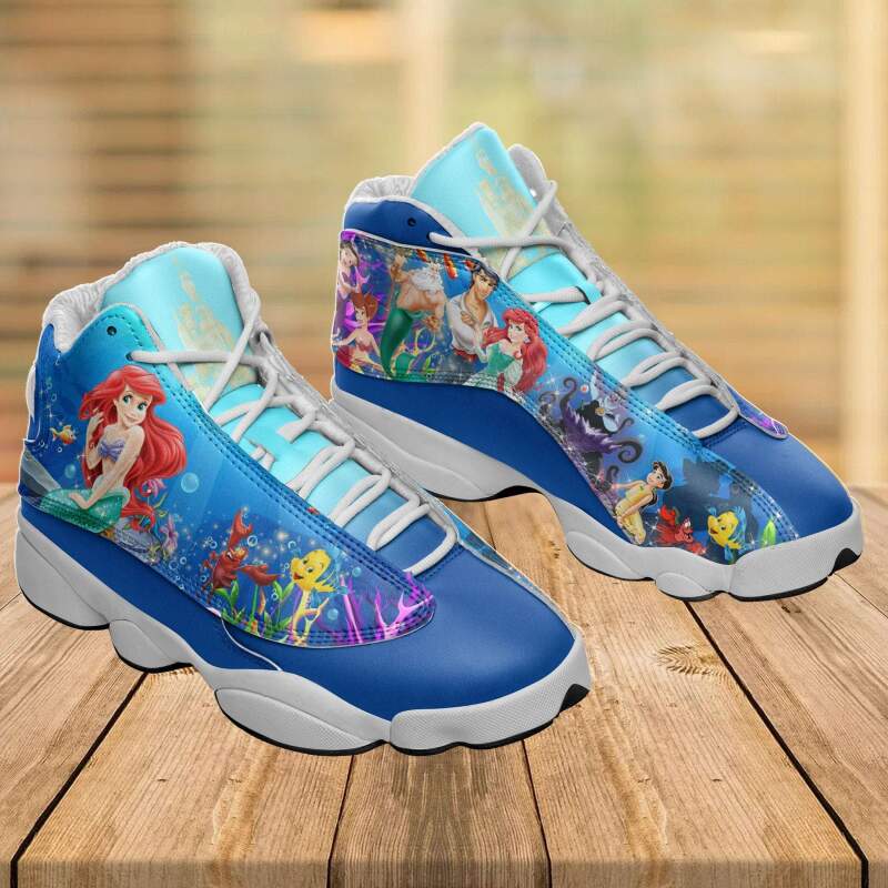 Disney Ariel The Little Mermaid Air Jordan Shoes
