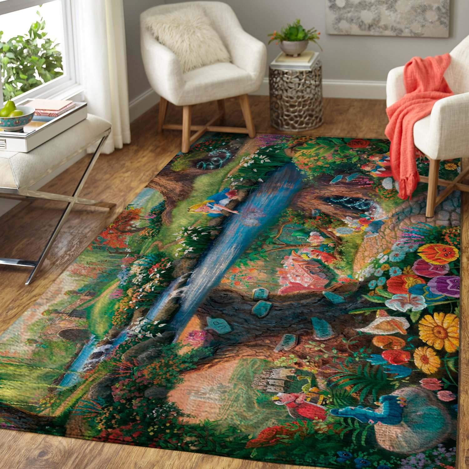 Disney Cartoon Alice In Wonderland Area Limited Edition Rug 10 Disney Cartoon Alice In Wonderland Area Limited Edition Rug