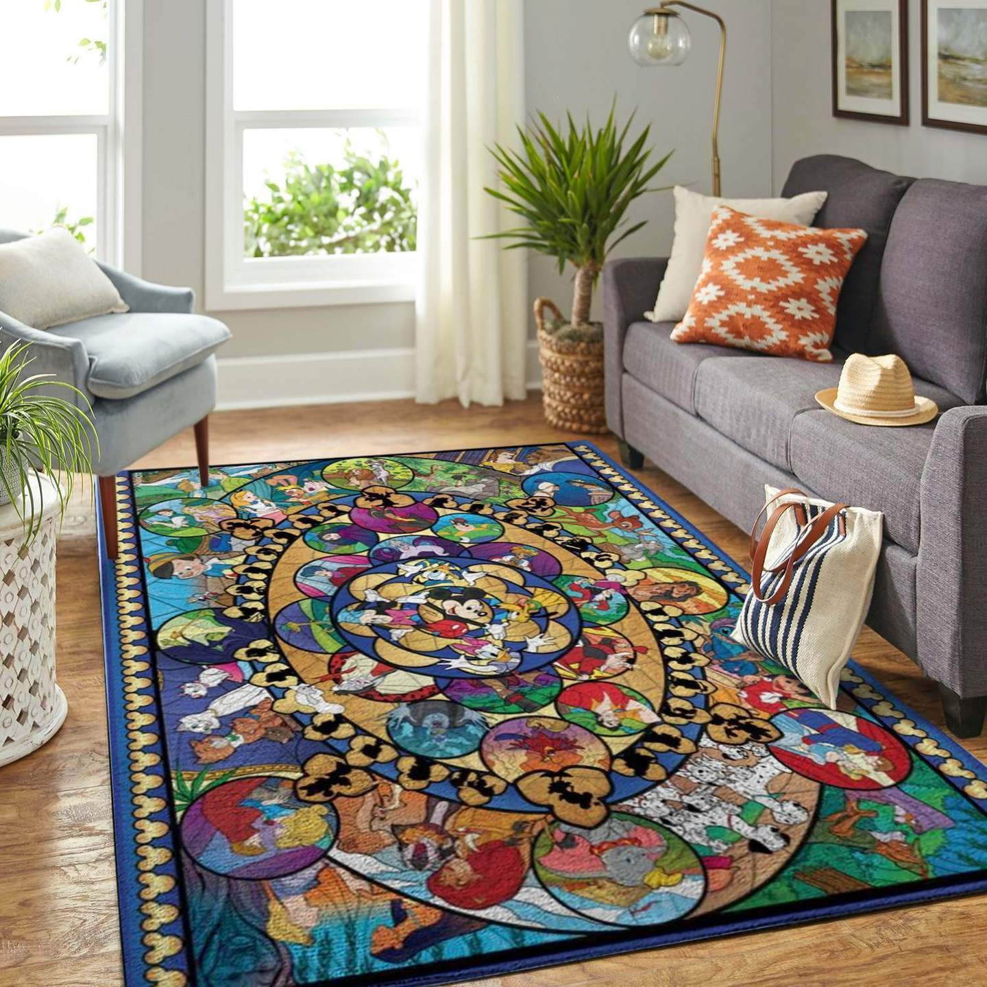 Disney Cartoon Characters Limited Edition Rug 11 Disney Cartoon Characters Limited Edition Rug