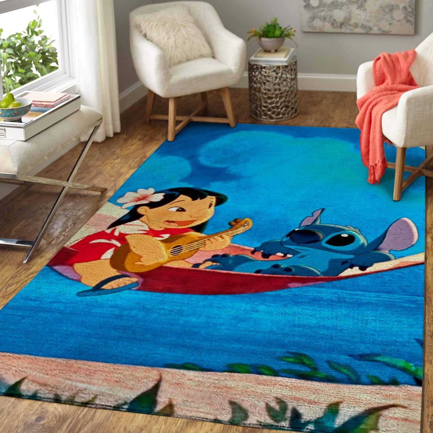 Disney Cartoon Lilo & Stitch Area Limited Edition Rug