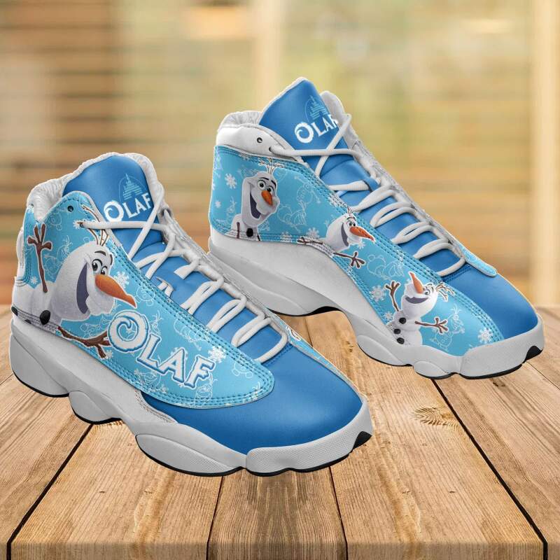 Disney Frozen Olaf Air Jordan Shoes 4 Disney Frozen Olaf Air Jordan Shoes
