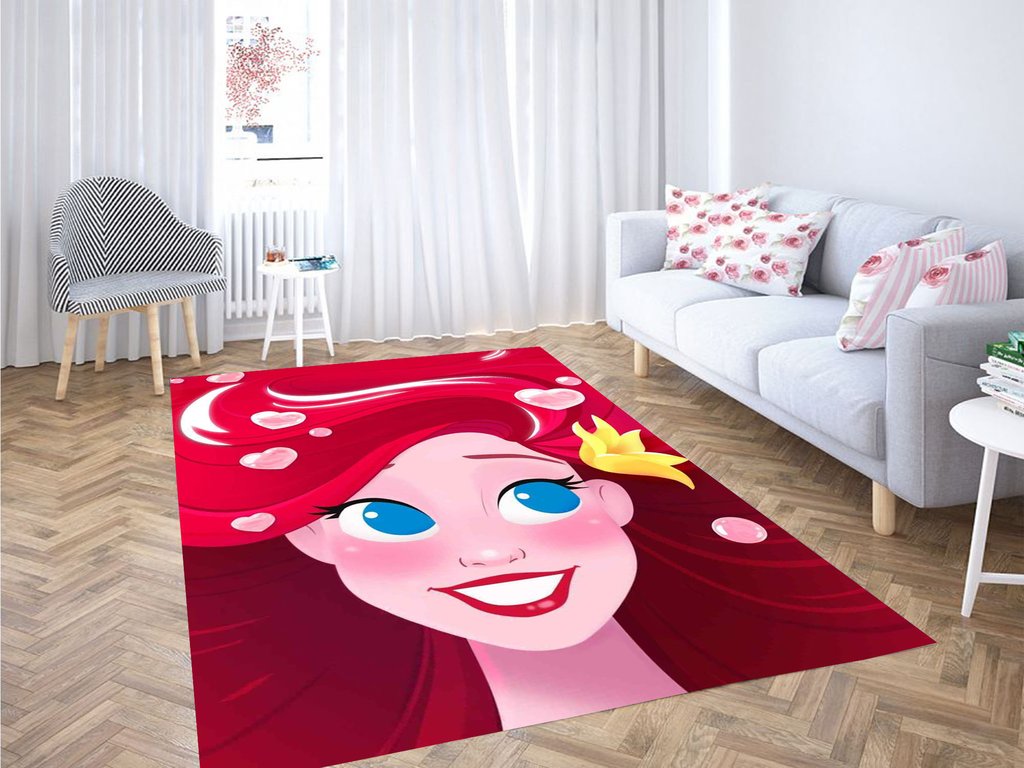 Disney Girl Character Living Room Modern Carpet Rug 1 Disney Girl Character Living Room Modern Carpet Rug