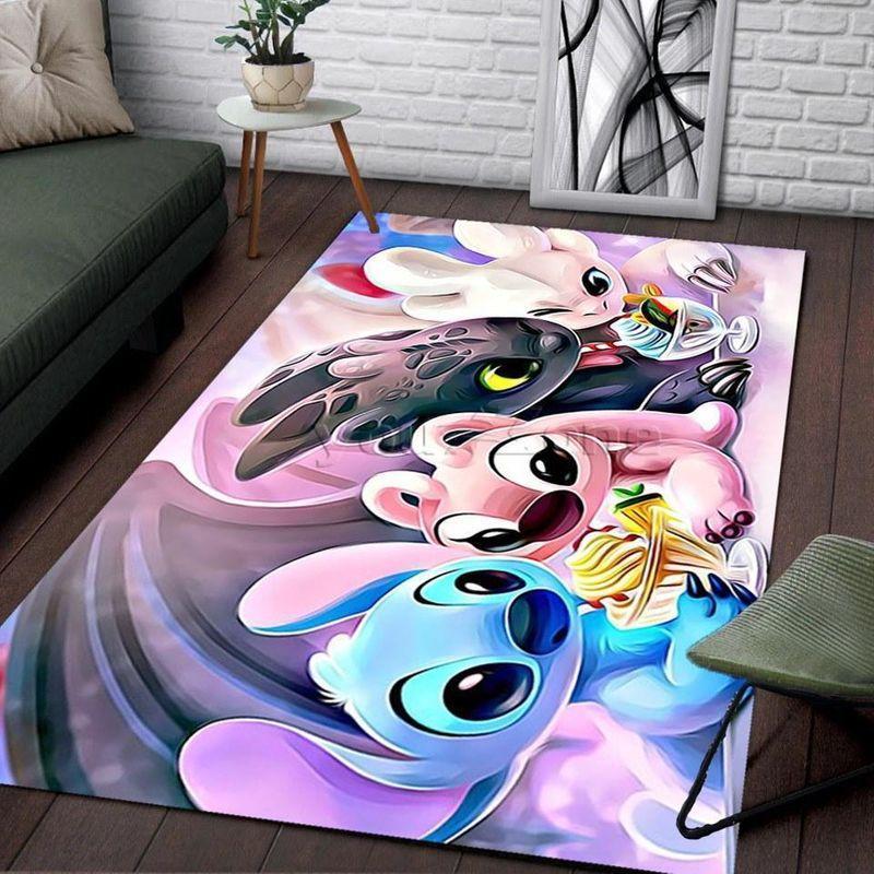 Disney Stitch Family Area Limited Edition Rug 2 Disney Stitch Family Area Limited Edition Rug