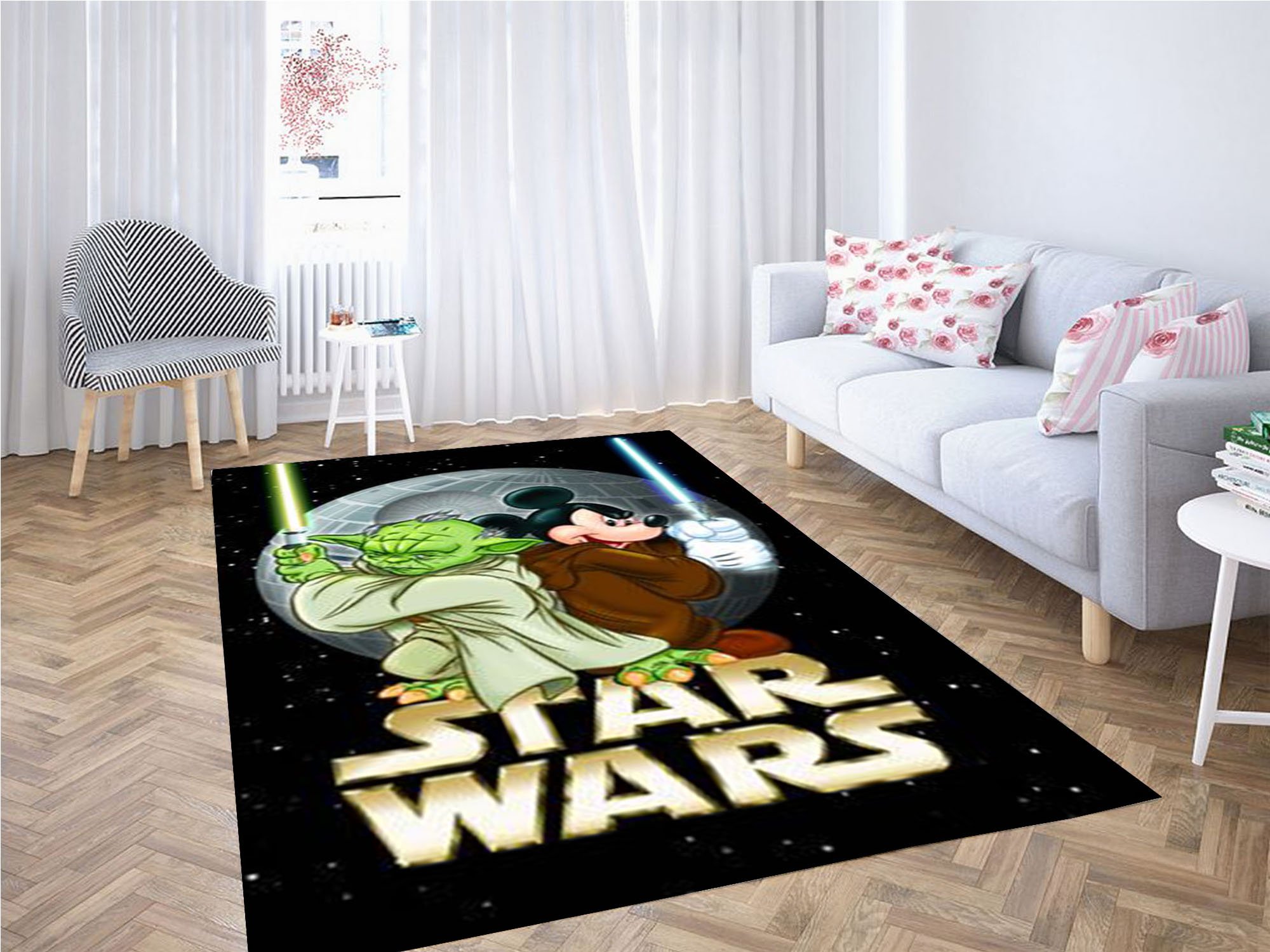 Disney Vs Star Wars Carpet Rug 1 Disney Vs Star Wars Carpet Rug