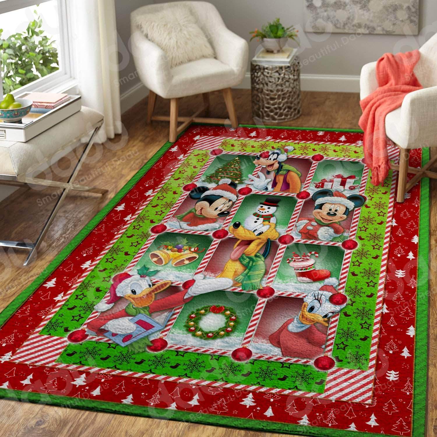 Disney Xmas Area Limited Edition Rug 7 Disney Xmas Area Limited Edition Rug