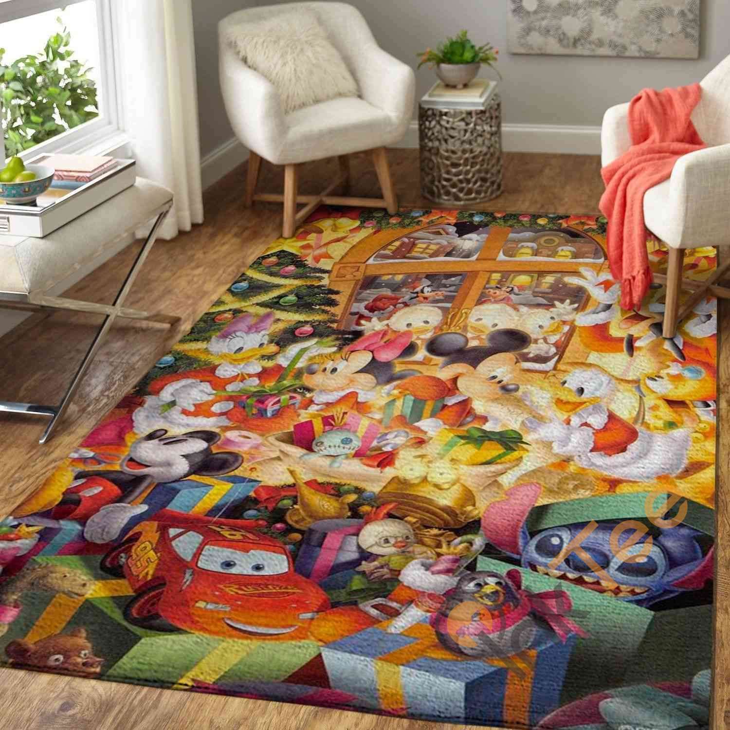 Disney's Christmas Area Rug 1 Disney’s Christmas Area Rug