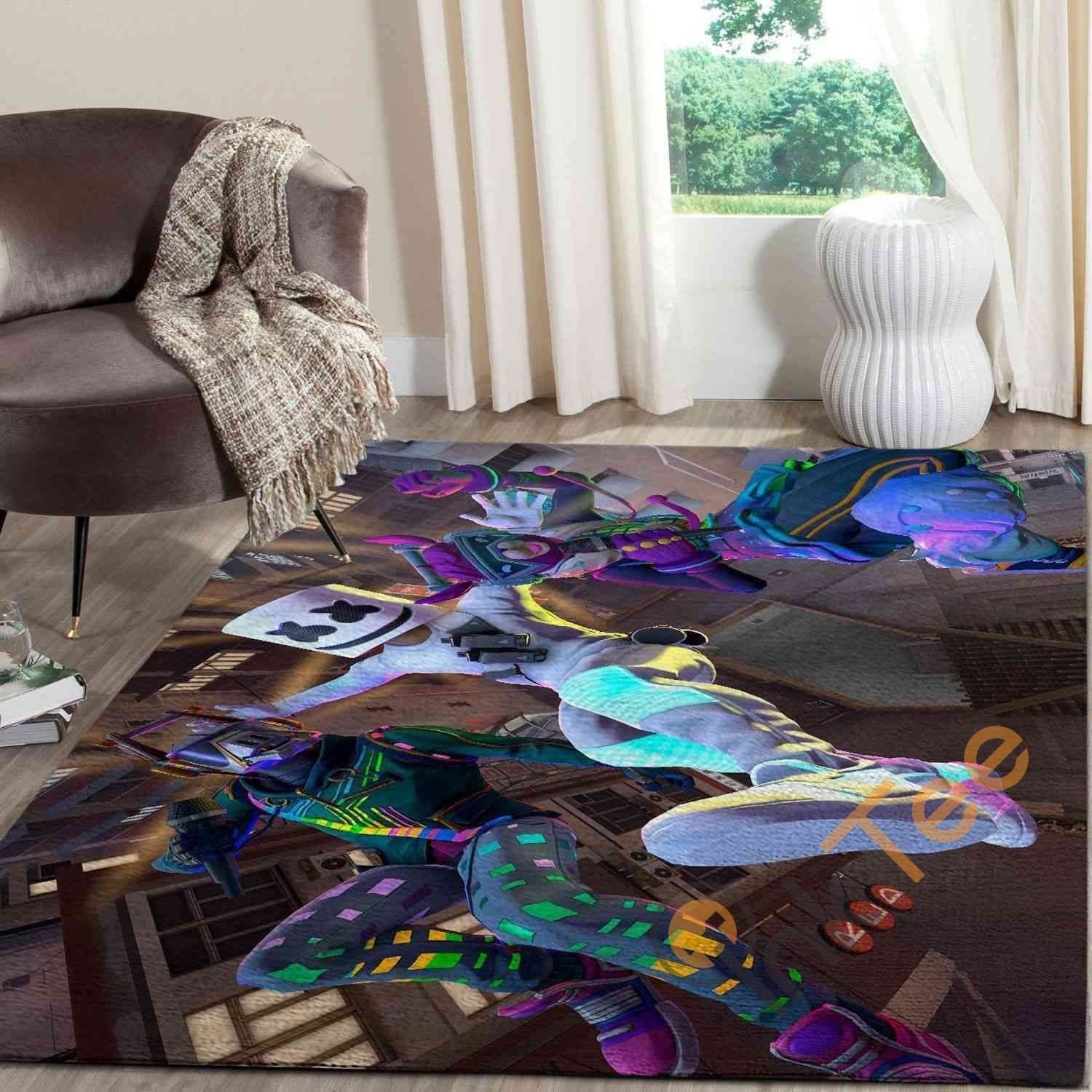 Dj Fortnite Area Rug