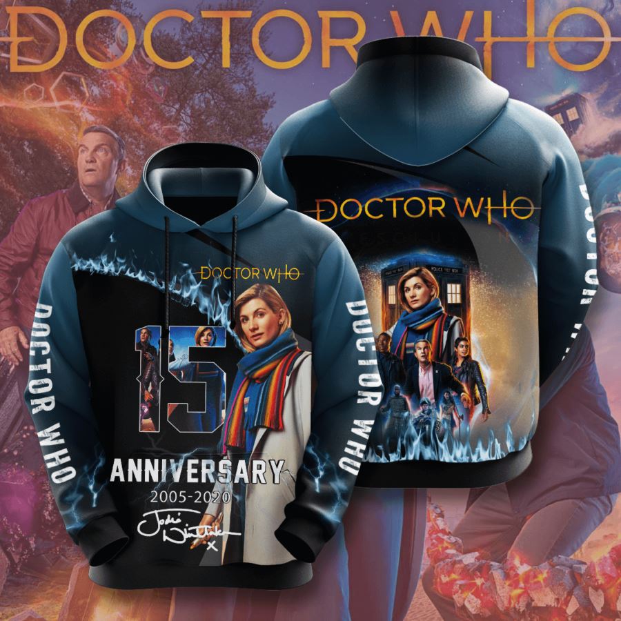 Doctor Who Custom Hoodie 3D