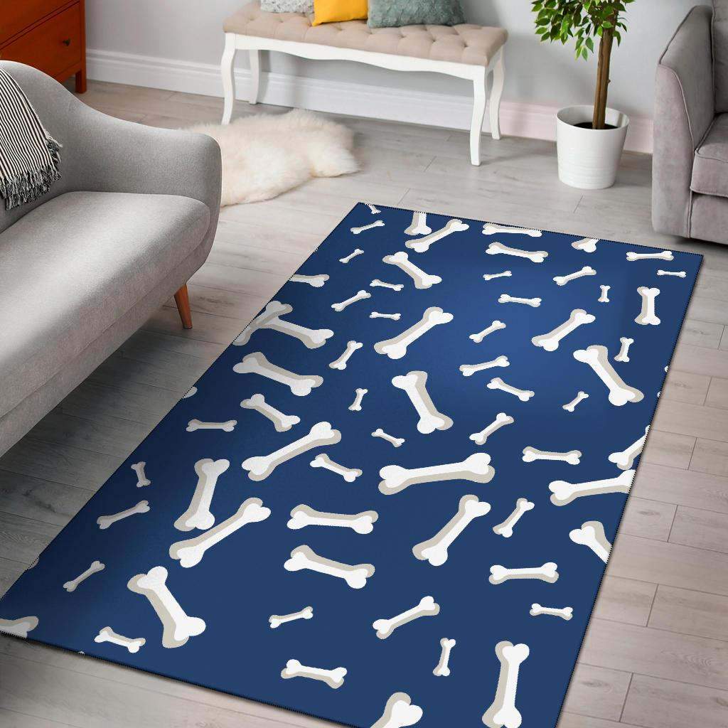 Dog Bone Seamless Pattern Limited Edition Rug
