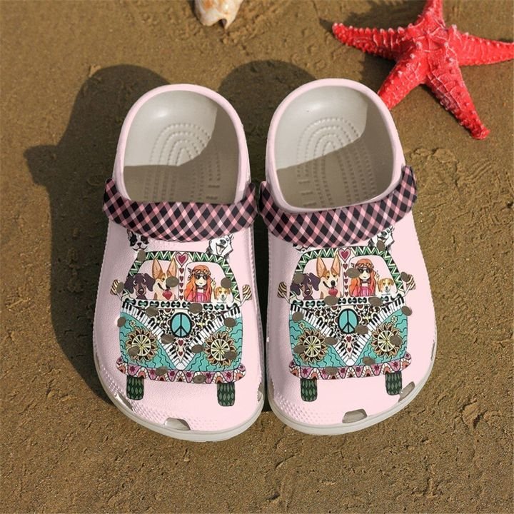 Dog Hippie Dogs Crocs Clog Shoes 1 Dog Hippie Dogs Crocs Clog Shoes