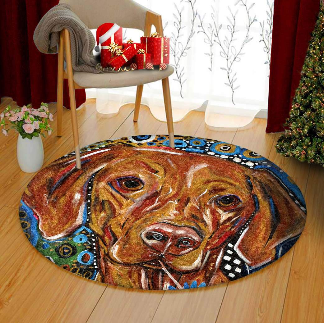 Dog Limited Edition Round Rug