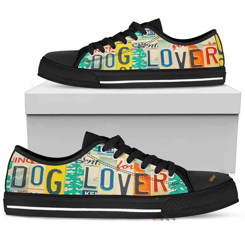 Dog Lover Low Top Shoes 3 Dog Lover Low Top Shoes