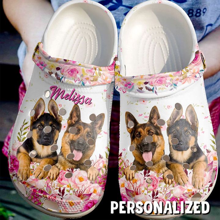 Dog Personalized Cute German Shepherds Crocs Clog Shoes 10 Dog Personalized Cute German Shepherds Crocs Clog Shoes