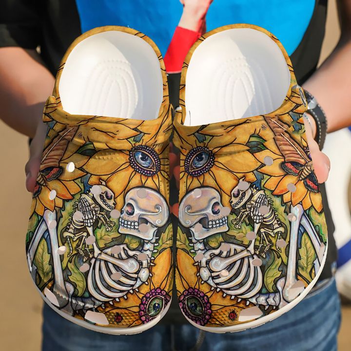 Dog Skeleton Crocs Clog Shoes 4 Dog Skeleton Crocs Clog Shoes