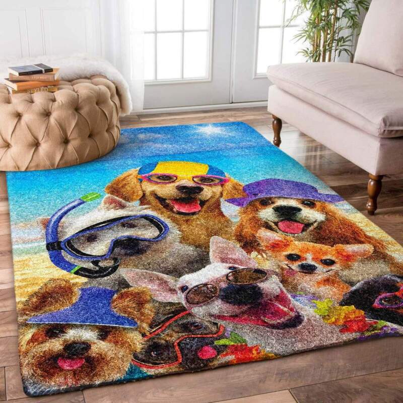 Dogs Limited Edition Rug 7 Dogs Limited Edition Rug
