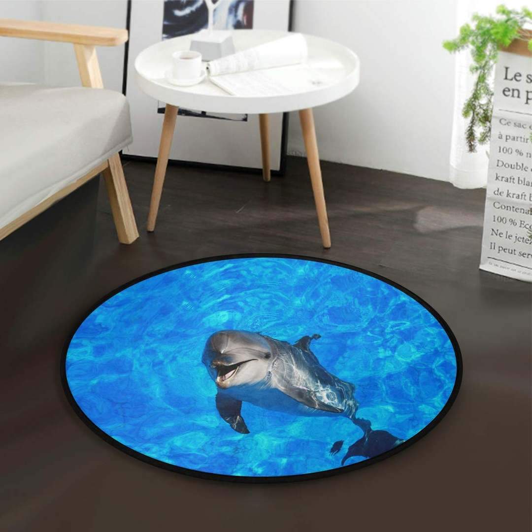Dolphin Limited Edition Round Rug