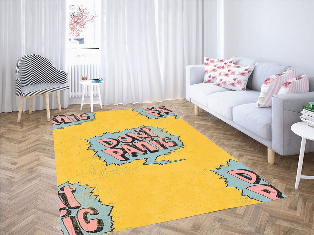 Don T Panic Wallpaper Living Room Modern Carpet Rug 10 Don T Panic Wallpaper Living Room Modern Carpet Rug