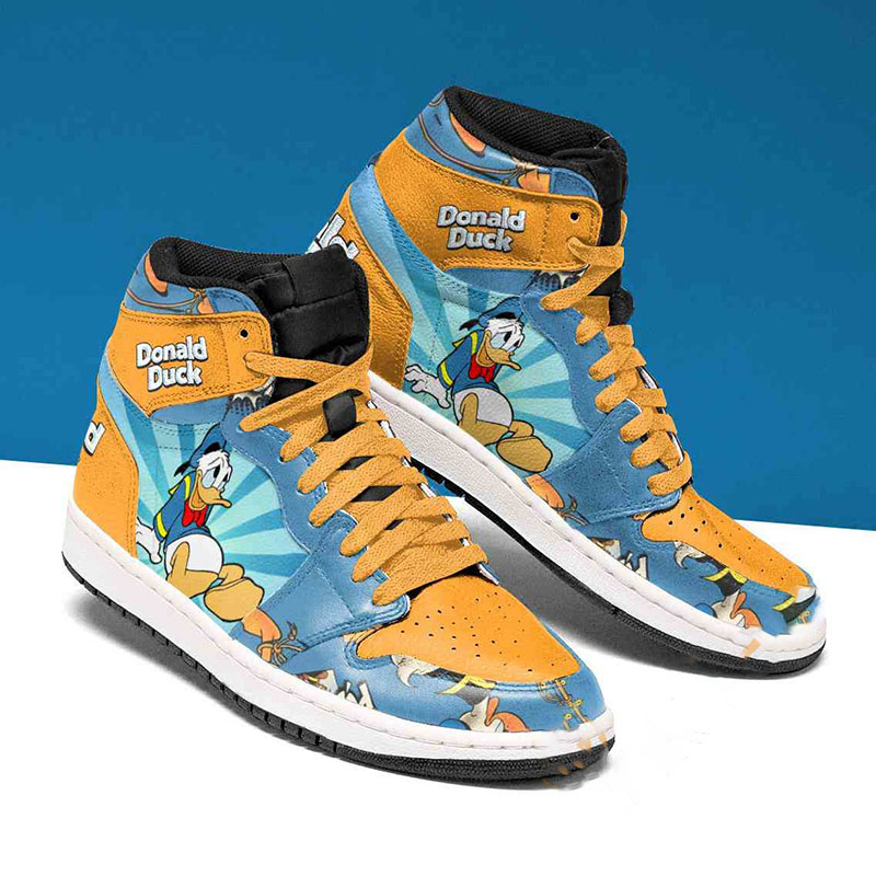 Donald Duck Custom Air Jordan Shoes