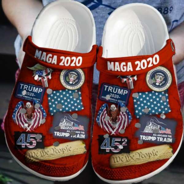 Donald Trump Maga 2020 Crocs Clog Shoes 2 Donald Trump Maga 2020 Crocs Clog Shoes
