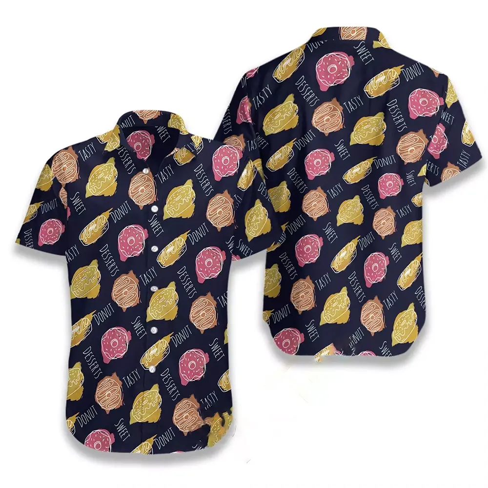 Donut Tasty Sweet Hawaiian shirts
