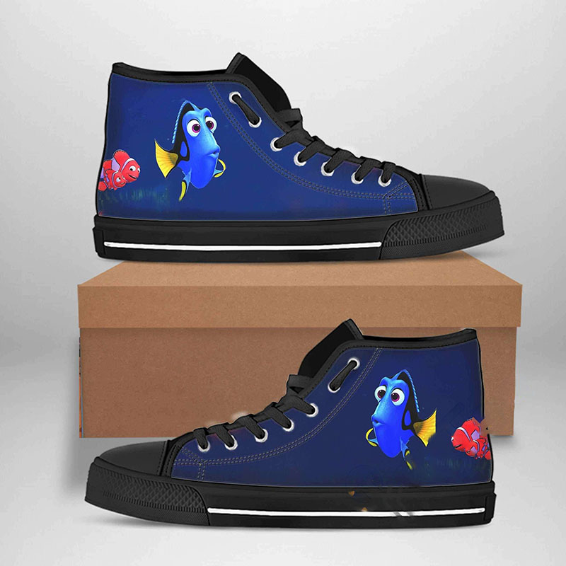 Dory Best Movie Character High Top Shoes