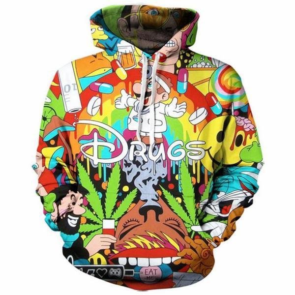 Dr. Mario Drugs Pullover Characters Hoodie 3D 1 Dr. Mario Drugs Pullover Characters Hoodie 3D