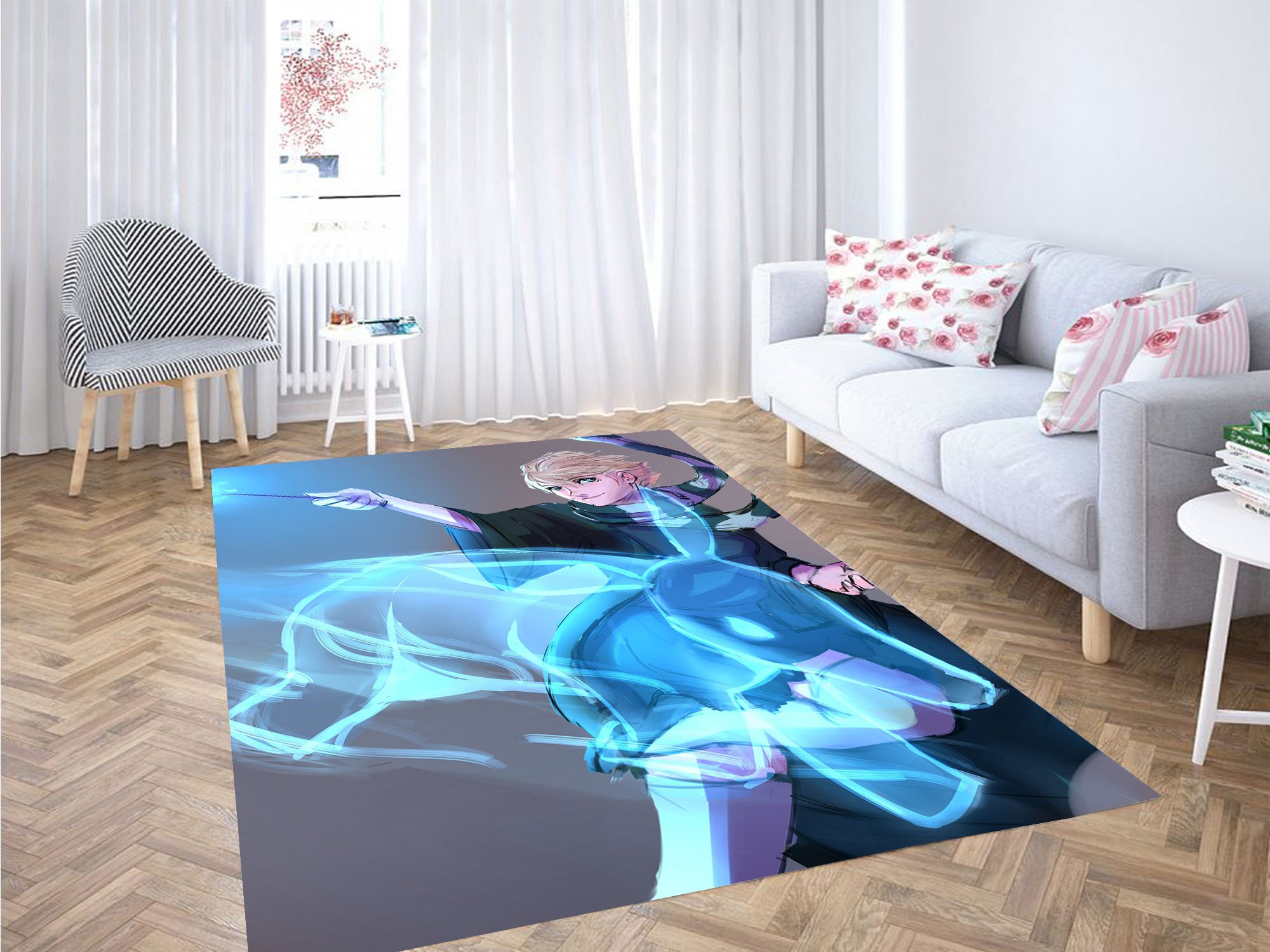 Draco Malfoy With Power Carpet Rug 1 Draco Malfoy With Power Carpet Rug