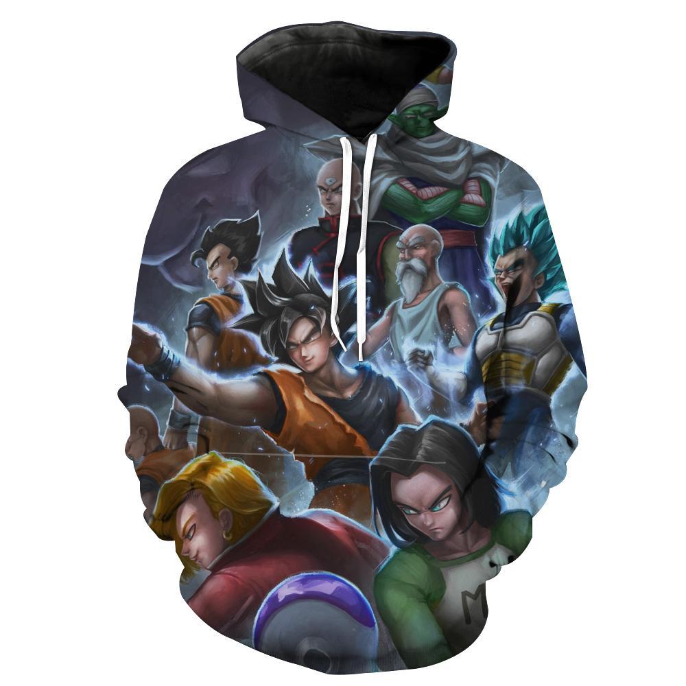 Dragon Ball All Characters Epic Dbz Hoodie 3D 2 Dragon Ball All Characters Epic Dbz Hoodie 3D